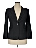 Halogen Houndstooth Black Blazer Size 14 Petite - photo 1