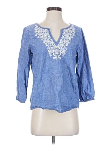 Gap Outlet 3/4 Sleeve Blouse (view 1)