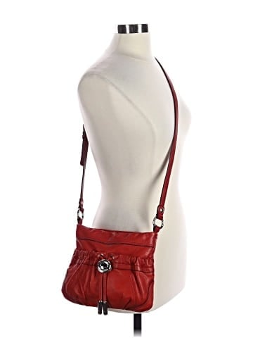 B Makowsky Leather Crossbody Bag (view 2)