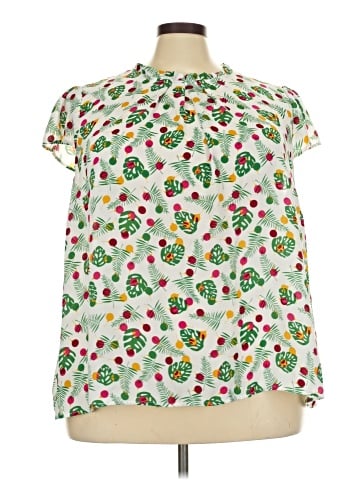 ModCloth Short Sleeve Blouse (view 1)