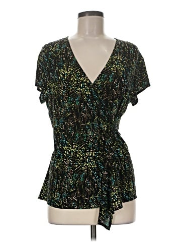 Briggs New York Short Sleeve Blouse (view 1)