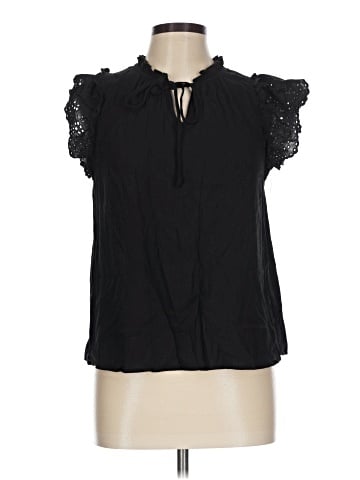 Blue Rain Short Sleeve Blouse (view 1)