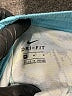 Nike 100% Polyester Graphic Blue Athletic Shorts Size M - photo 3