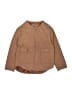 Zara 100% Polyamide Solid Brown Jacket Size 8 - photo 1