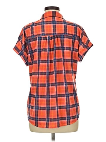 Doublju Short Sleeve Button-Down Shirt (view 2)