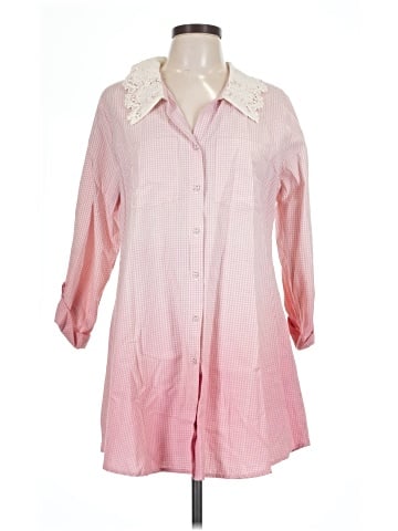 April Cornell 3/4 Sleeve Button-Down Shirt (view 1)