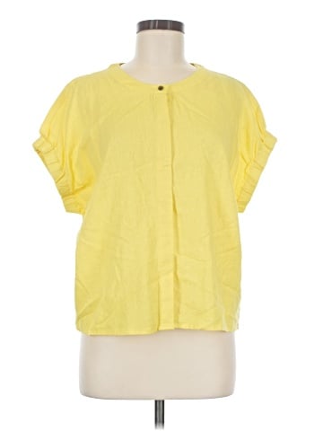 DKNY Short Sleeve Blouse (view 1)