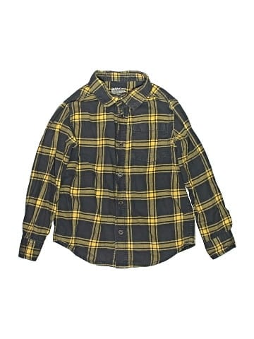 Cat & Jack Long Sleeve Button-Down Shirt (view 1)