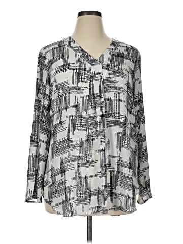 Apt. 9 Long Sleeve Blouse (view 1)