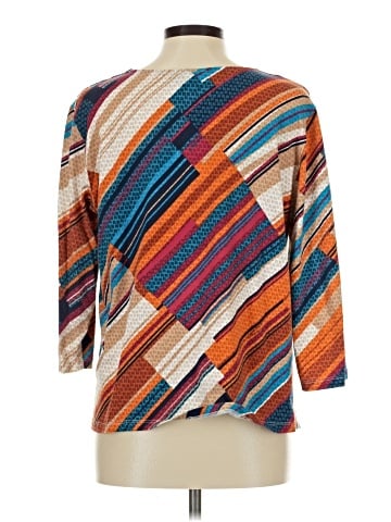 Alfred Dunner 3/4 Sleeve T-Shirt (view 2)