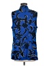 Susan Graver Blue Sleeveless Blouse Size M (petite) - photo 2