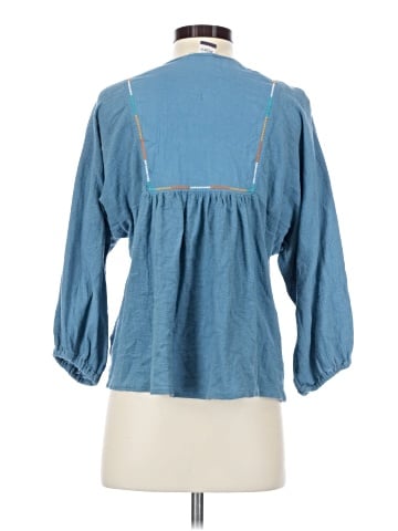 Roxy 3/4 Sleeve Blouse (view 2)