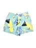 Maamgic 100% Polyester Print Blue Board Shorts Size 5 - 6 - photo 1