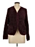 Max Studio Tweed Burgundy Blazer Size L - photo 1