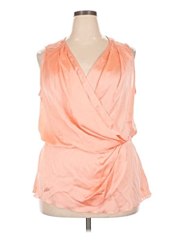 Melissa McCarthy Seven7 Sleeveless Blouse (view 1)