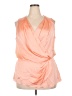 Melissa McCarthy Seven7 100% Polyester Orange Sleeveless Blouse Size 2X - photo 1