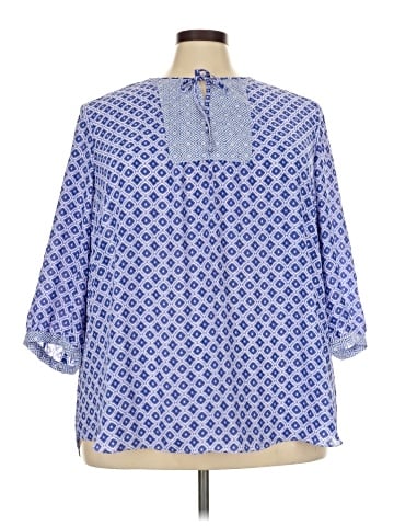 Not Your Daughter's Jeans 3/4 Sleeve Blouse (view 1)