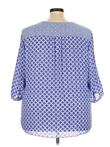 Not Your Daughter's Jeans 3/4 Sleeve Blouse (view 2)