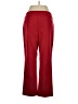 Kim Rogers Chevron-herringbone Red Casual Pants Size 14 - photo 2