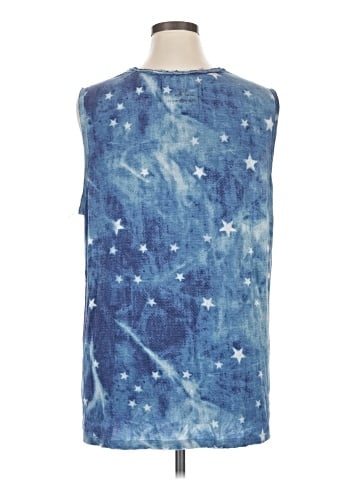 Peace Love World Sleeveless Blouse (view 2)