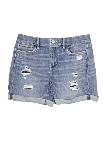 White House Black Market Denim Shorts (view 1)
