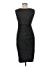 En Focus Studio Metallic Black Cocktail Dress Size 8 - photo 2