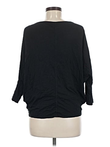 Velvet 3/4 Sleeve Top (view 2)
