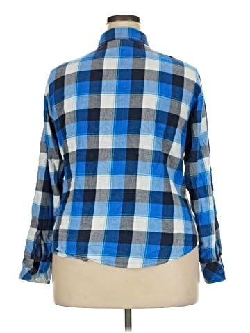 Riders by Lee Long Sleeve Button-Down Shirt (view 2)