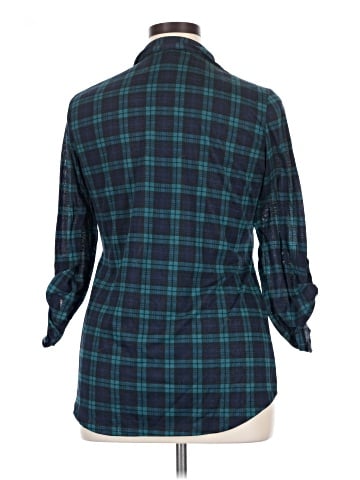 Polly & Esther 3/4 Sleeve Blouse (view 2)