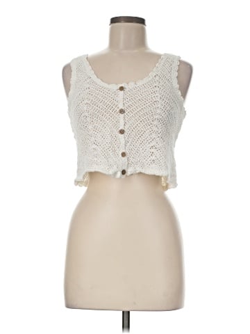 En Creme Sleeveless Blouse (view 1)
