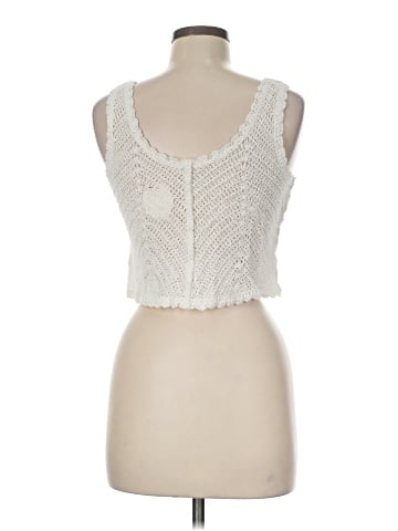 En Creme Sleeveless Blouse (view 2)
