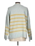 Lilla P Stripes Gray Pullover Sweater Size L - photo 2