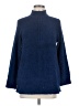 Blair 100% Polyester Blue Turtleneck Sweater Size M - photo 1