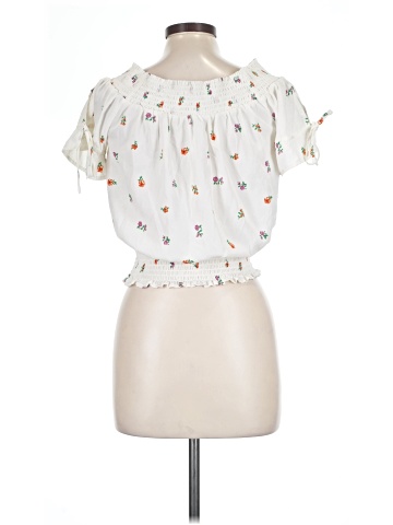 Sweet Wanderer Short Sleeve Blouse (view 2)