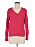 Talbots 100% Pima Cotton Pink Pullover Sweater Size Med Petite - photo 1