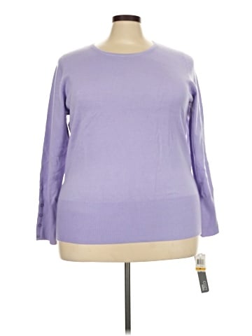 JM Collection Pullover Sweater (view 1)