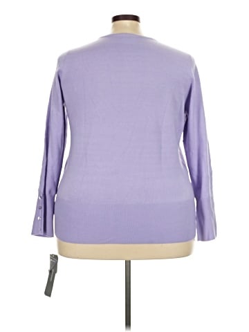 JM Collection Pullover Sweater (view 2)