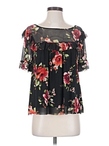 Sunday in Brooklyn Short Sleeve Blouse (view 1)