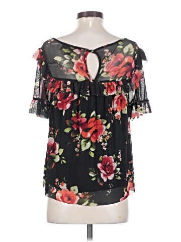 Sunday in Brooklyn Short Sleeve Blouse (view 2)