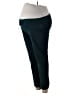 Isabel Maternity Solid Teal Active Pants Size XS Maternity - photo 1
