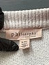 Philosophy Republic Clothing Stripes Silver Pullover Sweater Size XL - photo 7