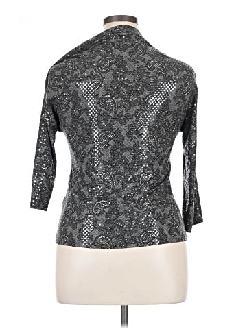 Joseph Ribkoff 3/4 Sleeve Top (view 2)