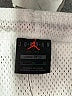Air Jordan 100% Polyester Hearts White Athletic Shorts Size XL - photo 3