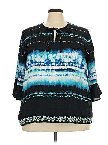 Rafaella 3/4 Sleeve Blouse (view 1)