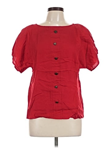 Leslie Fay Short Sleeve Blouse (view 1)