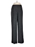 Kate Hill Chevron-herringbone Gray Dress Pants Size 4 - photo 1