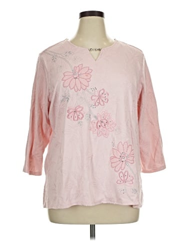 Alfred Dunner 3/4 Sleeve Blouse (view 1)