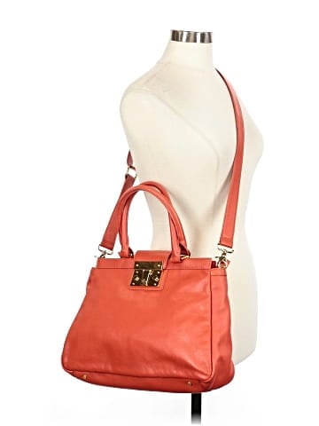 Tory Burch Leather Satchel (view 2)