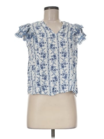 Blu Pepper Short Sleeve Blouse (view 1)