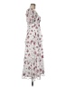 Francesca's 100% Polyester Floral White Cocktail Dress Size M - photo 4